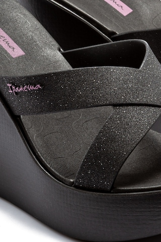 Ipanema High Fashion Slide Kadın Terlik Siyah 35/40 Siyah