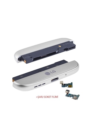 LG Uyumlu G5 Buzzer Alt Kapak Şarj Soketi Full + Tamir Seti