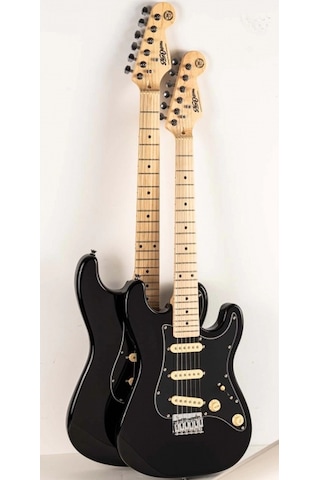 New Orleans Mnst10wh Çocuklar İçin Junior Elektro Gitar