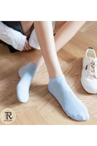 Trampler Extra Soft Kadın Patik Çorap 8 Çift Karışık Renkli Çok Renkli