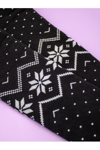 Alena Sıcak Makrome Diz Bağları 176968502 Siyah