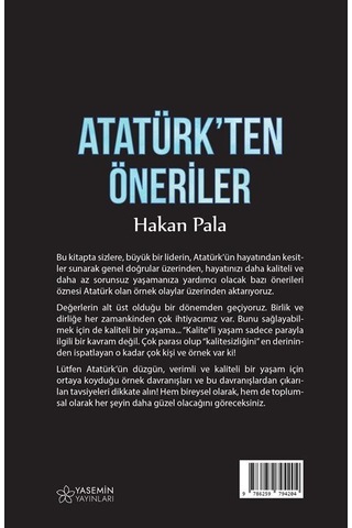 Atatürk'ten Öneriler / Hakan Pala
