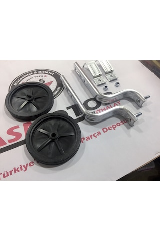 Bisiklet Yan Denge Tekeri 16 Jant Takım Çok Renkli