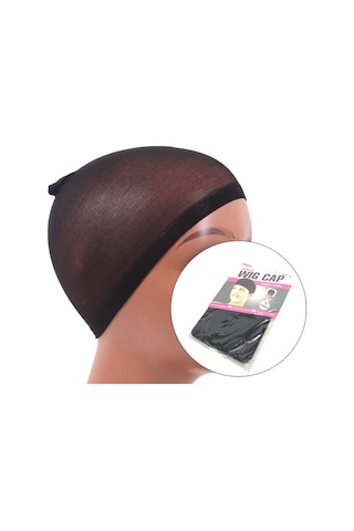 Peruk Takım Bonesi &amp Filesi / Siyah / 1 Paket / 2 Adet - Ybve-717388 Karışık - Çok Renkli