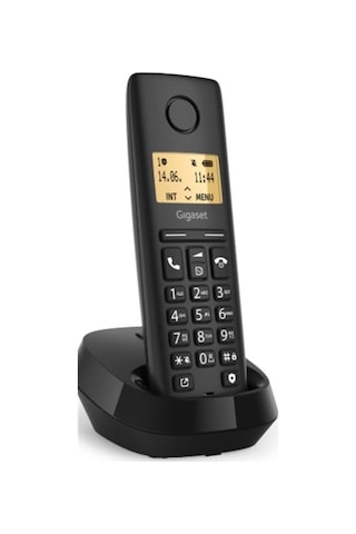 Powermaster Gigaset Pure 100 Siyah Dect Telsiz Telefon - 14 Saat Konuşma 50 Kişilik Rehber Kapasitesi
