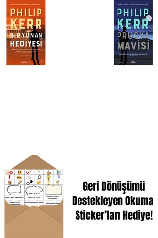 Bir Yunan Hediyesi + Prusya Mavisi + Okuma Sticker'ları