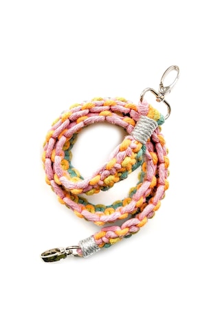 120cm El Dokuma Kamera Askısı Bohem Stili Çanta Omuz Askısı Çapraz Askı - Çok Renkli