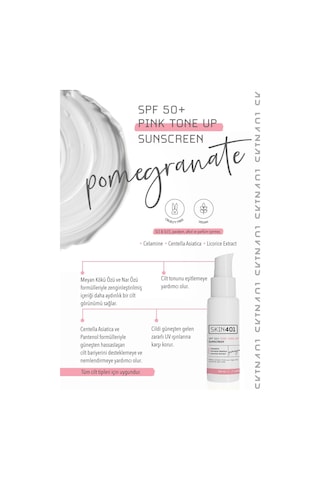 Spf50 Pembe Ton Eşitleyici Pink Tone Up Güneş Kremi 50 Ml