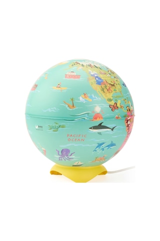 Gürbüzz My Wild World Globe Abajur - Renkli - 26 Cm Çok Renkli