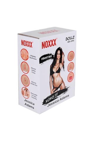 Erotixshop Noxxx Jessica Adams Realistik Vajina Anüslü Şişme Bebek