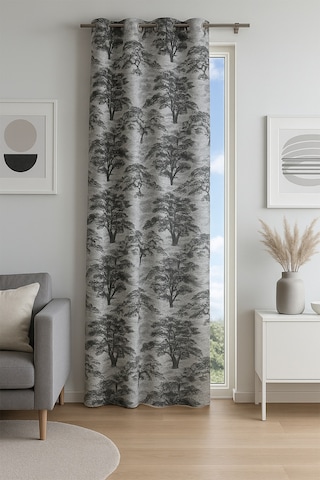 Ancona Halkalı Fon Perde Antrasit 140x260 Antrasit