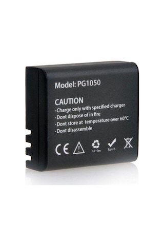 Eken Pg1050 2'li Set Çift Batarya Seti 3.7v 1050 Mah