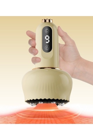 Wondernest Sha Sha Şarj Edilebilir Gua Gua Ev Enstrümanı, Elektrikli Masaj Aleti Çok Renkli