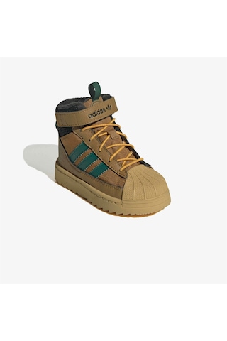 adidas Superstar Winter Trek Bebek Kahverengi Bot Jq0341 Kahverengi