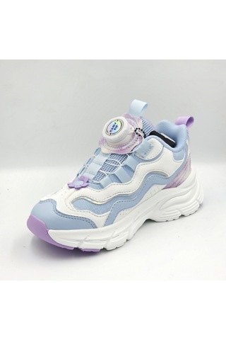 Lescon Jelly A.mavi Renk Makara Bağcıklı Kız Çocuk Sneaker Spor Ayakkabı Açık Mavi