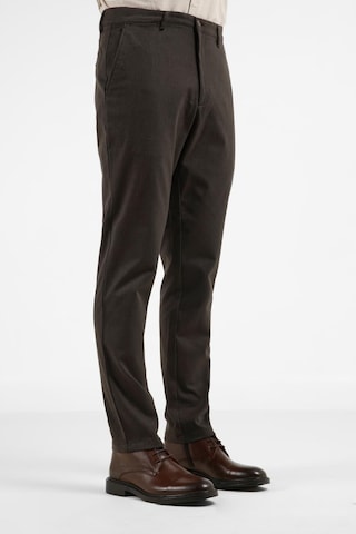 İmza Antrasit Yan Cep Düz Paça Pamuklu Comfort Fit Chino Casual Pantolon 1003255159 Antrasit