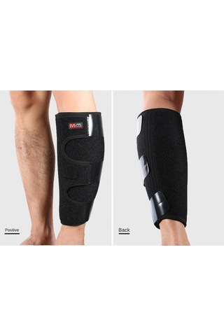 Flybuy Baldır Koruyucu Atel, Kaymaz Baldır Sarma, Siyah Kılıf Baldır Desteği Siyah