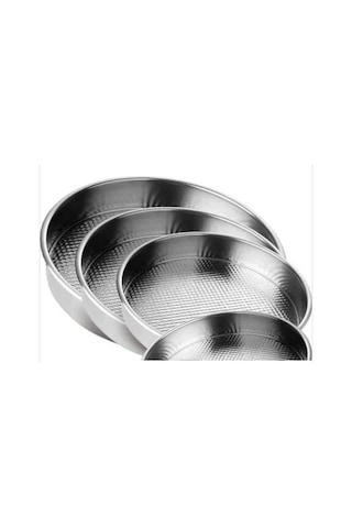 Çiğ Köfte Tepsi ve Leğeni Paslanmaz Krom Çelik 5No 52X9 CM