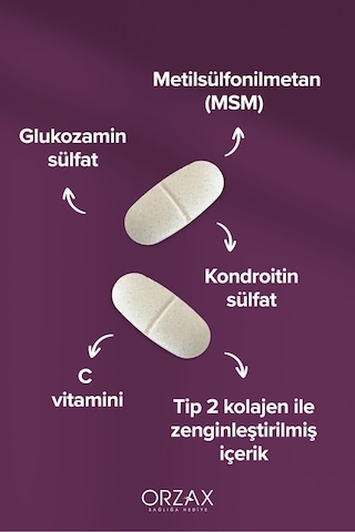 Orzax Cosakondrin Plus 60 Tablet 3 Adet