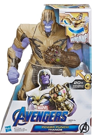 Hasbro E7406 Marvel Thanos Figürü 35 Cm Thanos Işıklı Sesli Oyunc