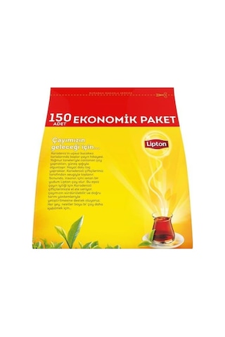 Lipton Doğu Karadeniz Demlik Poşet Çay 150'li Paket