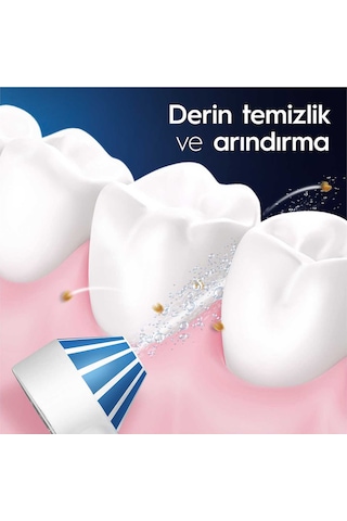 Oral-B Ağız Sağlığı Merkezi Ağız Duşu + Oxyjet Başlığı + Waterjet Başlığı
