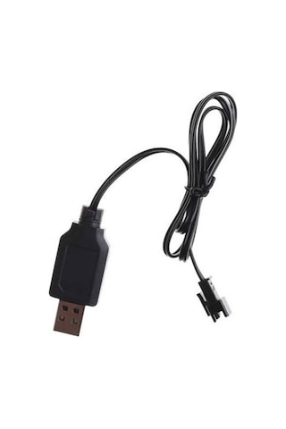 4.8v Oyuncak Araba İçin Usb Siyah Soketli Şarj Cihazı