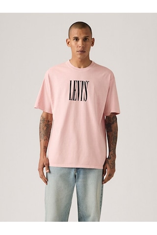 Levi's Erkek Graphic Vintage Fit Pembe T-shirt - 87373-0396