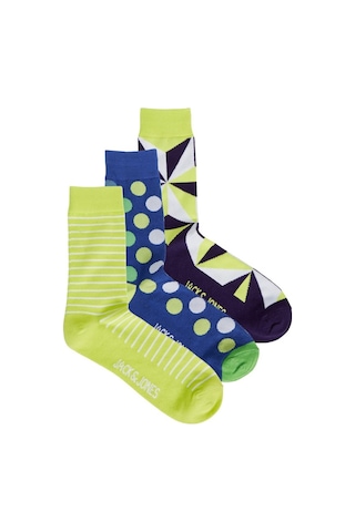 Jack & Jones Jack&Jones Neon Yeşili Erkek 3'Lü Çorap 12242192