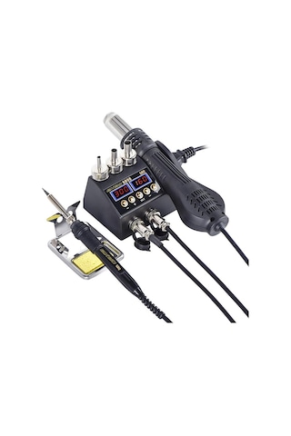 Exeo Havya Sıcak Hava Üflemeli Havya İstasyonu Lehim Makinesi