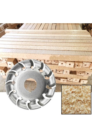 Xindoker 90mm Manganez Çelik Ahşap Oyma Diski, 16mm Delikli, Parlatma Ve Zımparalama İçin, Renk Seçenekli