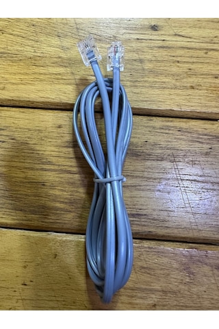 Dış Hat Telefon Hattını Modeme Bağlama Kablosu Telefon Kablosu