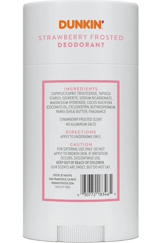 Native Dunkin Strawberry Frosted Alüminyumsuz Stick Deodorant 75gr