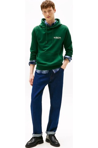 Tommy Hilfiger Hılfıger Herald Grap, Yeşil Erkek Hoodie