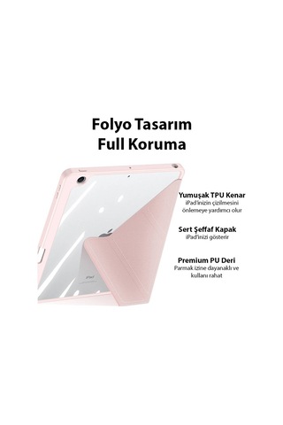 Dux Ducis iPad Uyumlu 10.9 2022 Magiseries Uyku Modlu Kapaklı Kılıf