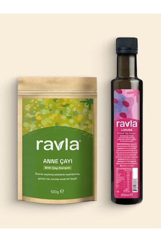 Ravla Anne Çayı -120 G - Ravla Lohusa Bitkisel Yağ Karışım 250 Ml