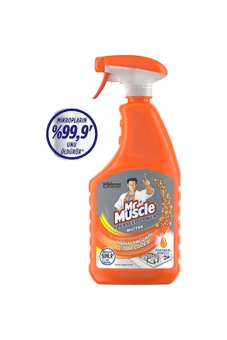 Mr. Muscle Mutfak Yağ Çözücü Sprey Portakal Kokulu 750 ML