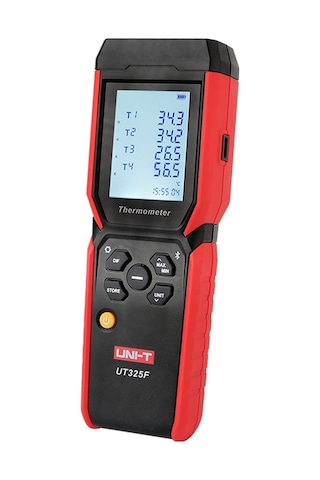 Uni-t Ut325f Akıllı Yüksek Hassasiyetli Dijital 4 Kanallı Temaslı Termometre