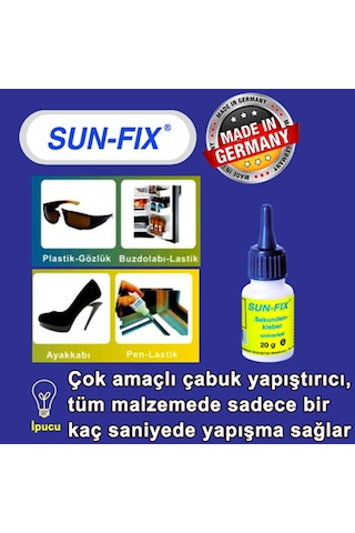 Sun-Fix Çabuk Yapıştırıcı, Sekunden Kleber
