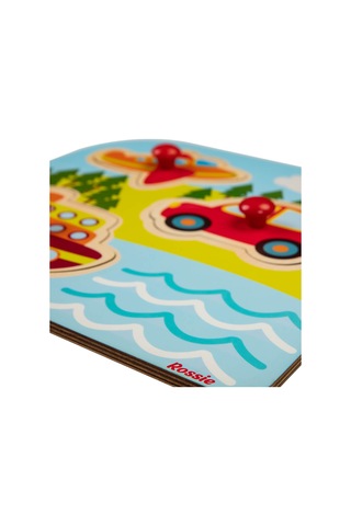 Rossie Ahşap Ilk Yapboz Taşıtlar