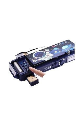 Çok Fonksiyonlu Kırtasiye Kutusu Şifreli Kilit Kalem Kutusu