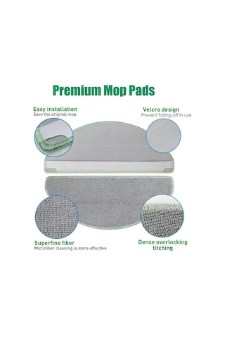 104 Combo/ 105 Vac/ 105 Combo/ 105 Combo+/ Vac 2/ Q0520/q052 Robot Süpürge İçin Yedek Parçalar