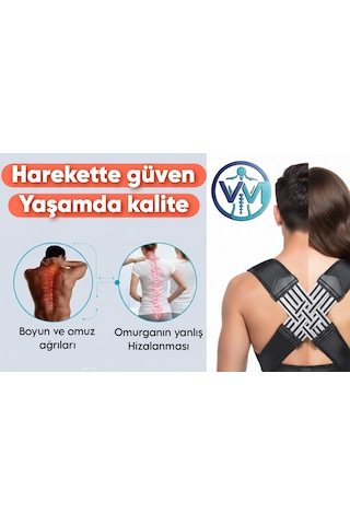 Ortopedik Dik Duruş Korsesi Kamburluk Sırt Omuz Korse Dik Durmak Için Dik Durma Aparatı Kambur Kifoz