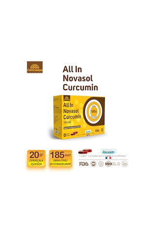 Camrusepa All In Novasol Curcumin 60 Kapsül