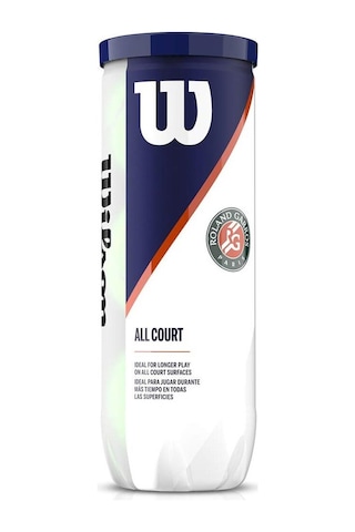 Wilson Roland Garros All Court 3lü Tenis Topu WRT126400