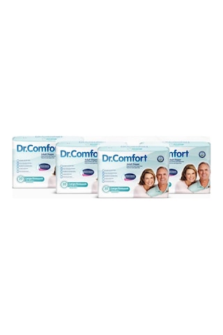 Dr Comfort Yetişkin Bel Bantlı Hasta Bezi Large 120 Adet L