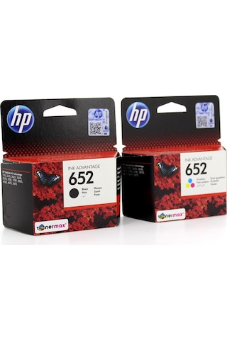 Hp Deskjet Ink Advantage 3635 Kartuş Takımı / Hp 652 Siya