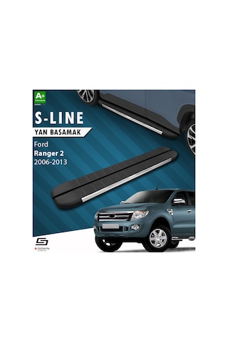 S-dizayn Ford Ranger 2 S-line Krom Yan Basamak 193 Cm 2006-2013