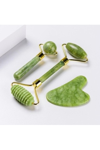 Bloomnest Yüz Masajı Için 3d Yeşil, Ayarlanabilir Model Yeşil