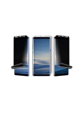 Huawei P30 Pro 9d Full Kaplayan Kavisli Privacy Gizlilik Filitreli Hayalet Flexible Polymer Nano